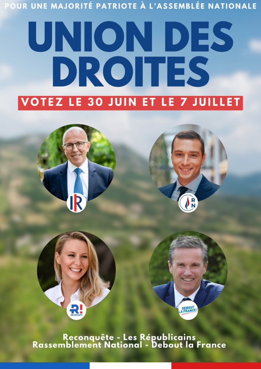 HeyResiste59's tweet photo. #UniondesDroites
C'est l'heure de se réveiller🇲🇫
#jaimeMaFrance https://t.co/wOn8pHuHIL
