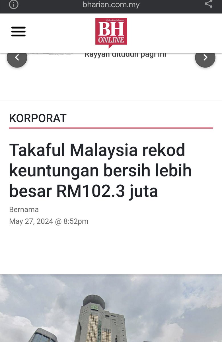 RahlmlJmldn's tweet photo. Untung berjuta-juta.

Tiba-tiba tabung takaful tak cukup nak tampung claim pelanggan.

Entah berapa sen jela company ni allocate dalam tabung takaful.

Banyak yang masuk poket sendiri je.

Kena tipu hidup-hidup. https://t.co/8gIqgxmHNq