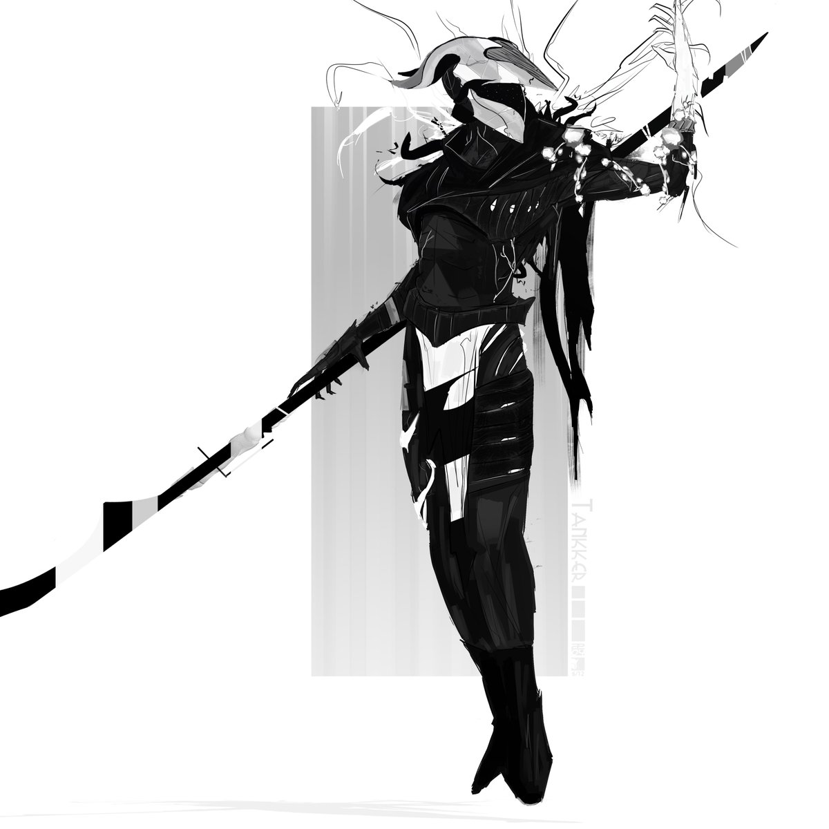 //Taren, Visage of Finality 
// #Destiny2Art #destiny2 #digitalart #DestinyAOTW //