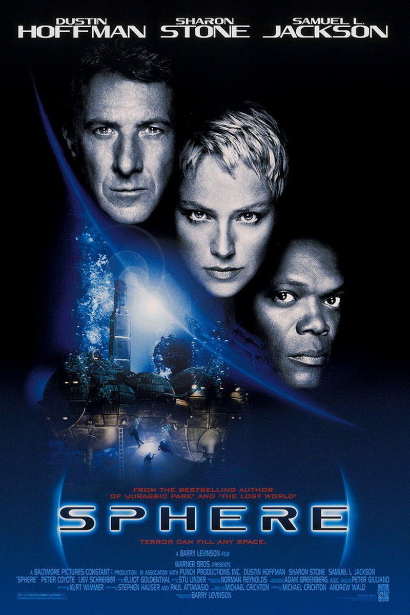 MHuntington7's tweet photo. Watching “Sphere” (1998) 🍿🛸👽🌊 #UFOTwitter #UFOX #UFOs #USOs #Sphere #UFOMovie #UFOSciFi #MichaelCrichton #UFOHistory #Ufology #UFOLore #UFOCulture https://t.co/MNSAVn4bCk