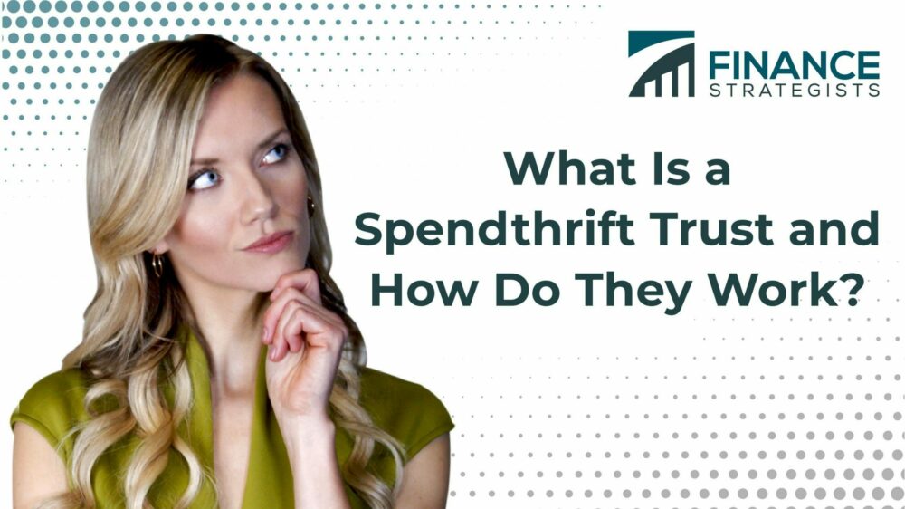 FinStrategists's tweet photo. A spendthrift trust ensures that your beneficiaries receive income from the trust, but can't withdraw principal.

Read more by visiting: https://t.co/IMUDeoiV9m

#financestrategists #learnfinance #financegoals #financeblogger #financecoach https://t.co/O3CFQdDDvl