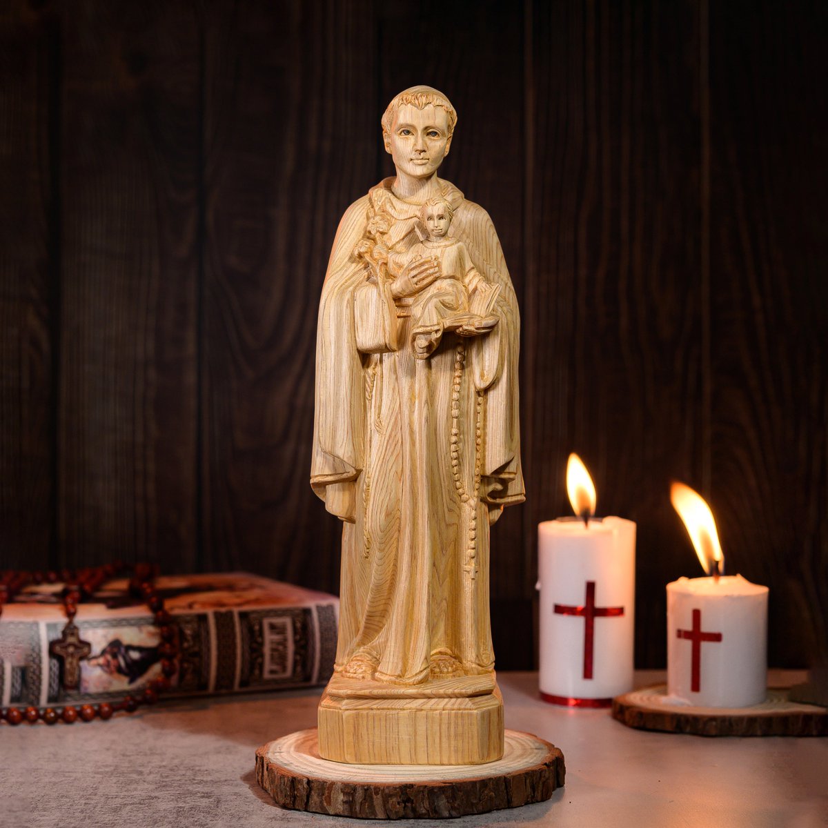 JM_Catholic's tweet photo. The feast day of St. Anthony of Padua is celebrated on June 13th. This day commemorates his life, works, and the many miracles attributed to his intercession.

St. Anthony of Padua is usually depicted with the infant Jesus and a Lily.

Order Now: https://t.co/1Hk1hF237o https://t.co/425NXvBYNd