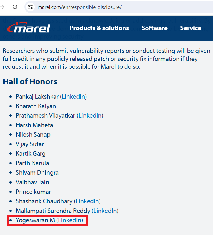 Yogeshwaran2022's tweet photo. Hall of Fame 🔟
#HOF10 #Bughunting #Cybersecurity #Pentesting #ResponsibleDisclosure #Securitypolicy #Hackerone #Bugcrowd https://t.co/YAnlKxfsh0