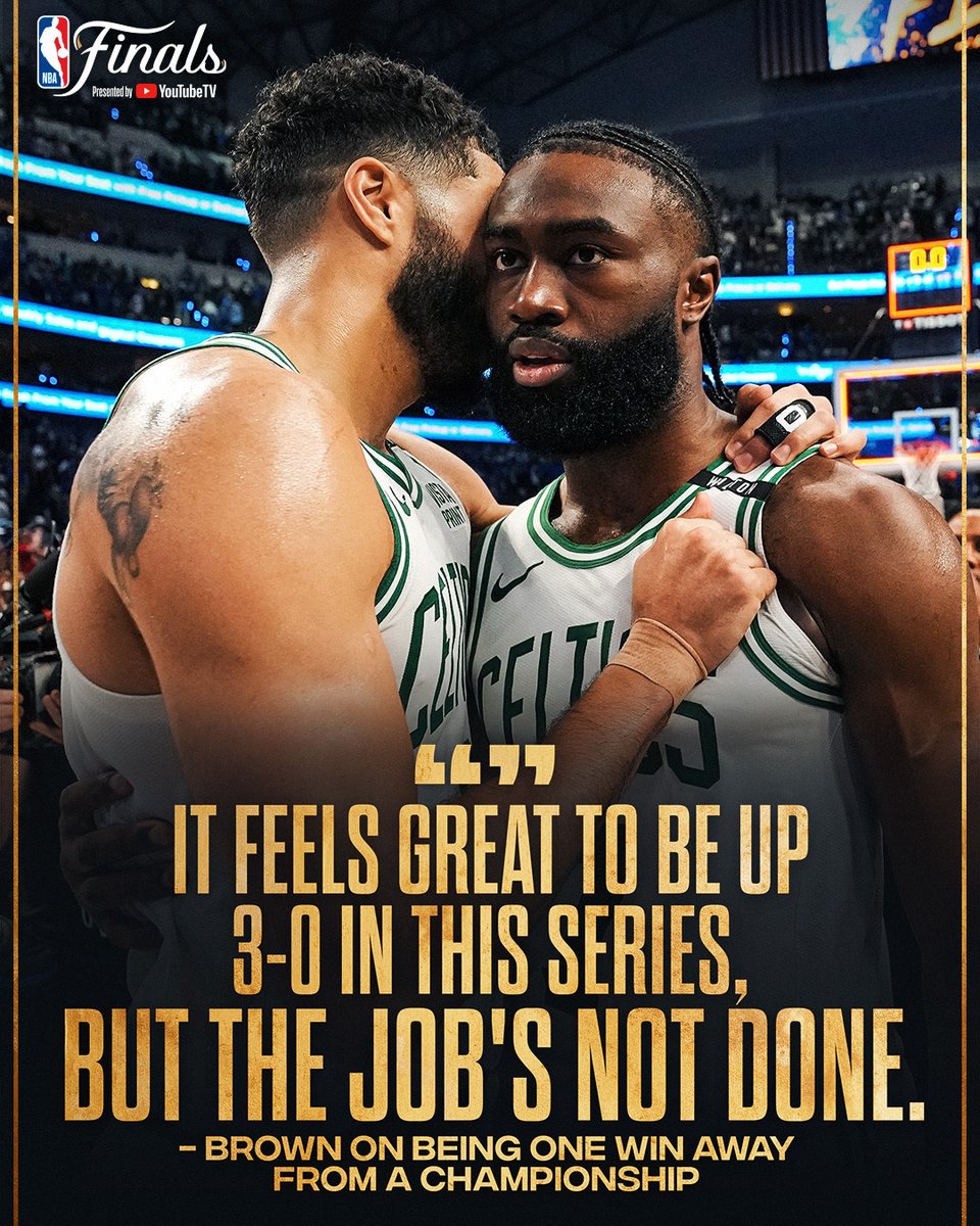 NBA's tweet photo. 1 win away... 🏆 https://t.co/L35ZFiIAf3