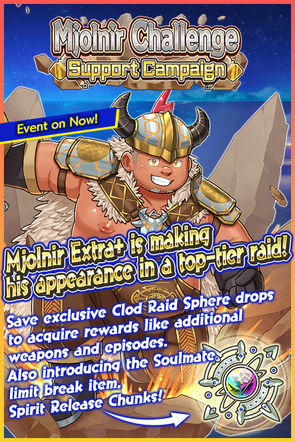 CraveSaga_en's tweet image. New campaigns are now available!

#CraveSaga #Mjolnir