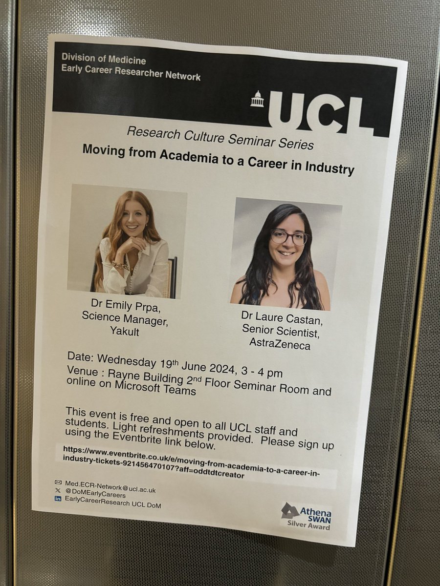 UCL DoM Early Careers tweet media