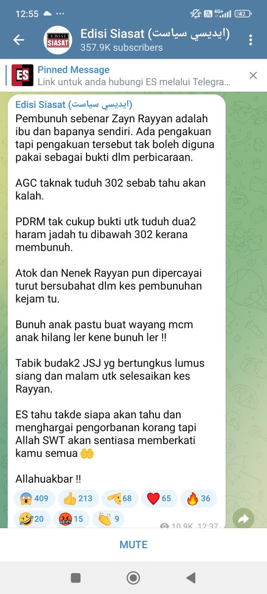 hadihydrated's tweet photo. Edisi Siasat dah reveal kes Zayn Rayyan. Kalau betul, memang mind blowing. Lain macam punya plot twist. https://t.co/7SIJlYao75