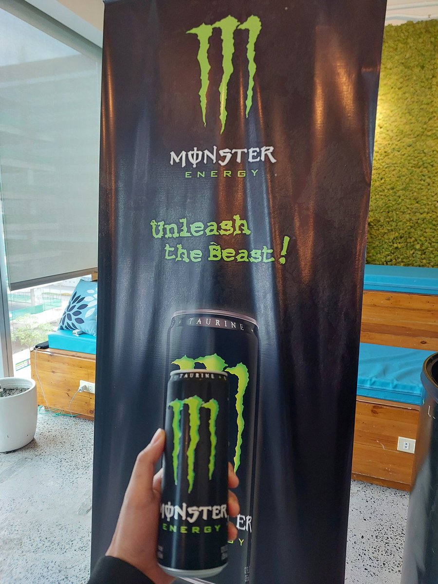 JigsRC's tweet photo. Winning the war against sleep with every sip. 

#MonsterEnergyPH
#UnleashTheBeast 
#MonsterEnergyBoost
#StayAwakeWithMonsterEnergy https://t.co/xNinS1OSuC