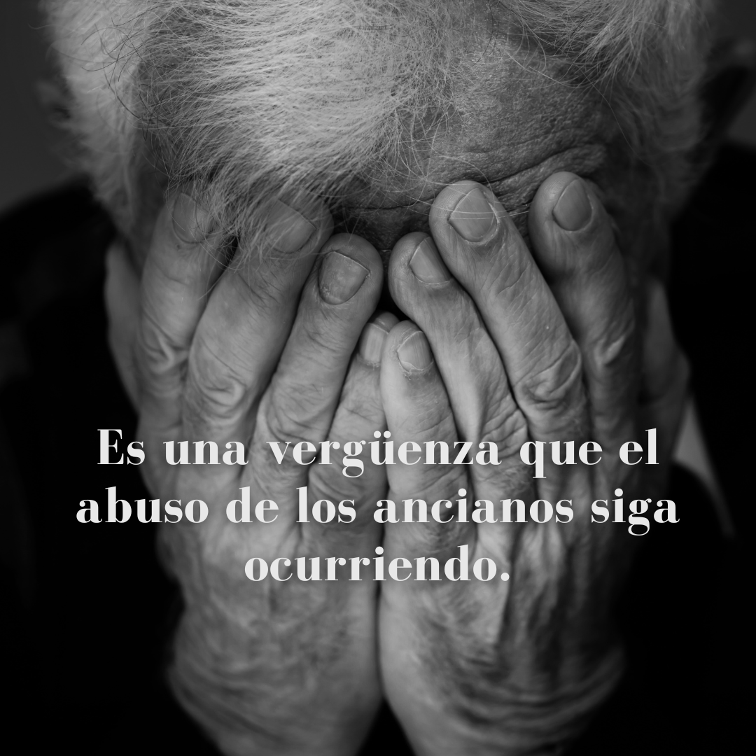 ONU_es's tweet photo. Es una vergüenza que el abuso de los ancianos siga ocurriendo en todas partes.

Nuestros ancianos merecen respeto y dignidad en sus años dorados.

Haz correr la voz, ayuda a poner fin a esos maltratos. https://t.co/5fBvFBHygE https://t.co/Um3fL3Y1Wb