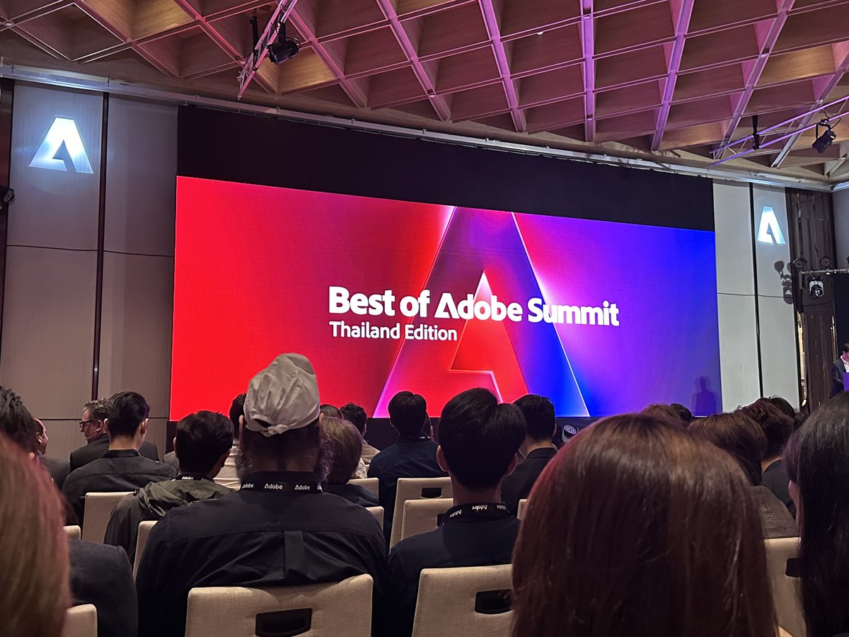 tdvijay's tweet photo. #BestofAdobeSummitTH https://t.co/dvmKNYeZm5
