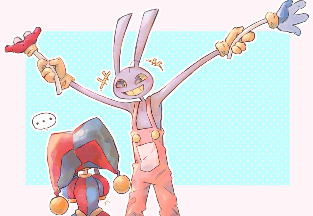 『Love you thiiiiiiiiis much~』

#funnybunny #JaxxPomni
