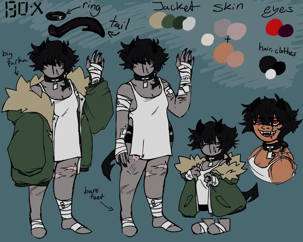 Snowy_Canvas's tweet photo. getting ready for art fight!!
Box with a new and improved art ref :}
focusing a lil more on her actual madcom self https://t.co/vd2kt873vu