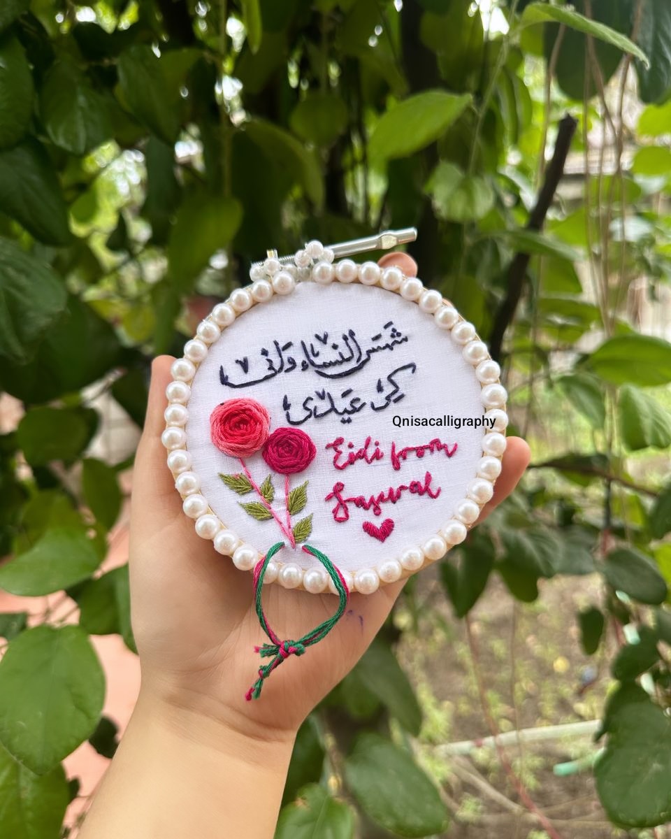 QamarUlNisa's tweet photo. Eidi hoops available 
Dm to order https://t.co/lbibEJ6KwP