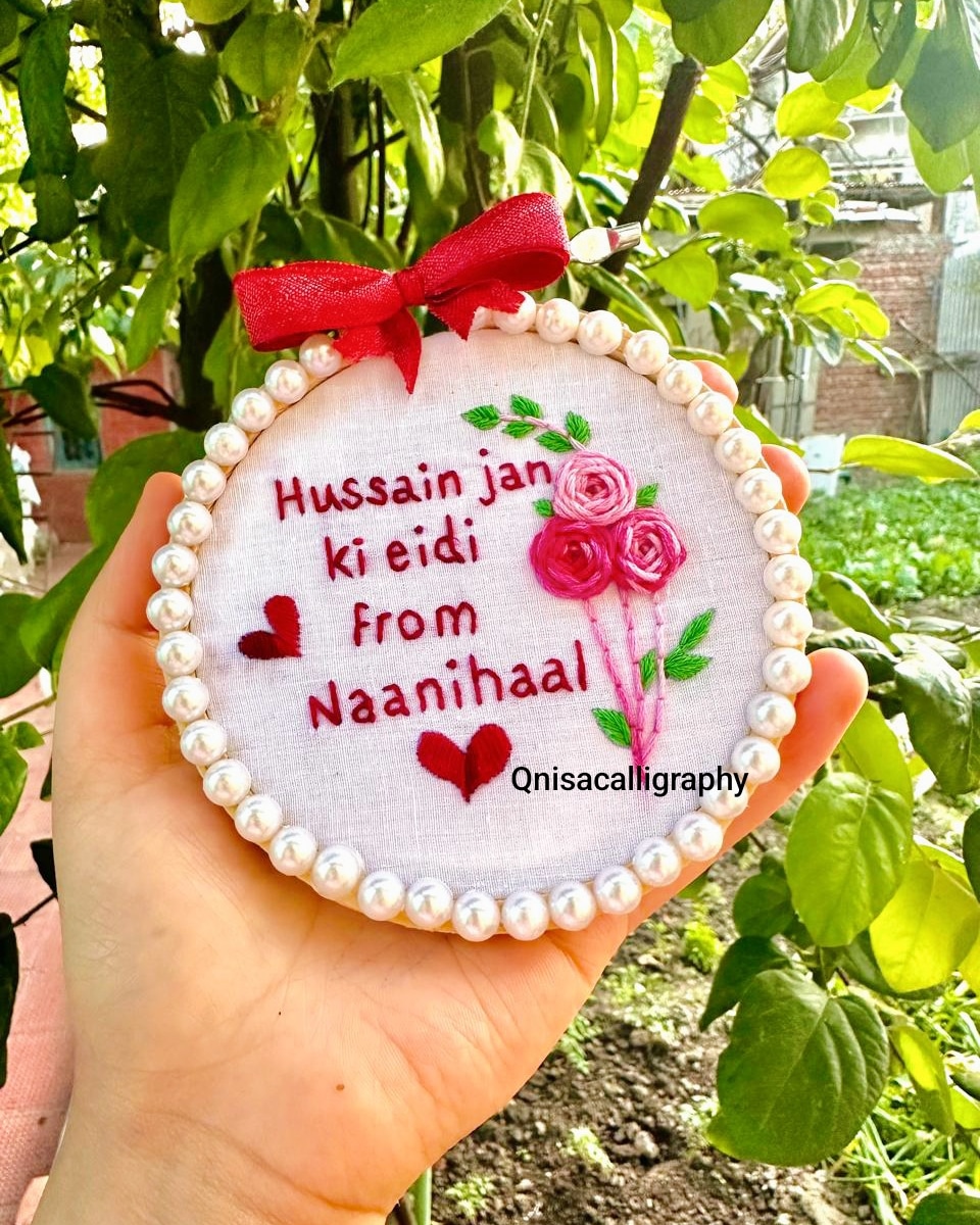 QamarUlNisa's tweet photo. Eidi hoops available 
Dm to order https://t.co/lbibEJ6KwP