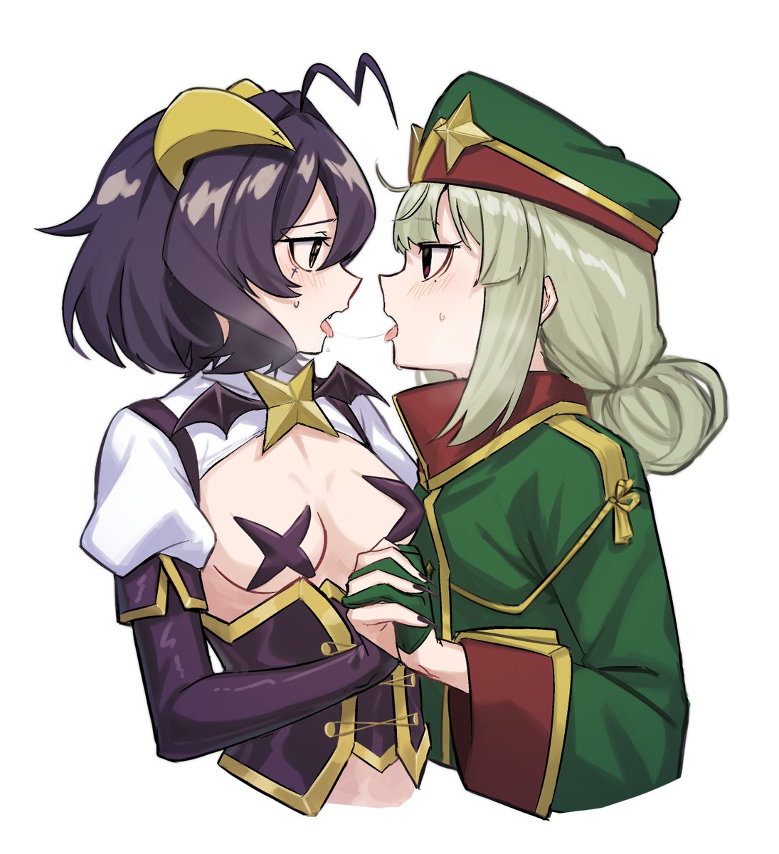 なーんかもれて修正したヤツ　#まほあこ