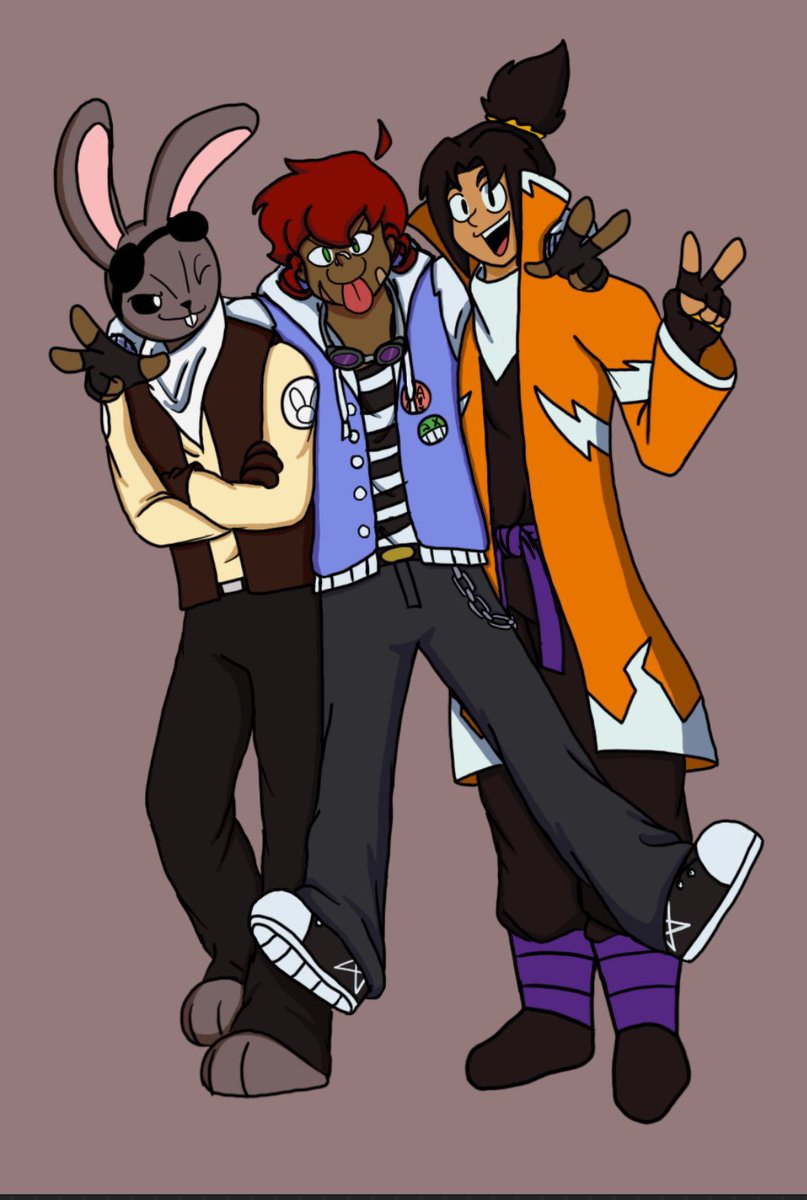 PengoDraws's tweet photo. pengodraws trio https://t.co/dAxCUv61t8