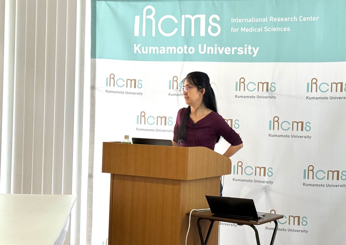 IRCMS_KU's tweet photo. This weeks's WIM was presented by Dr. Weng Wei from Sheng Lab (@5_birds). 🙋♂️It was a great seminar and discussions were insightful!😆
#IRCM #Kumamotouniversity #熊本大学 https://t.co/OoZb49iU6o