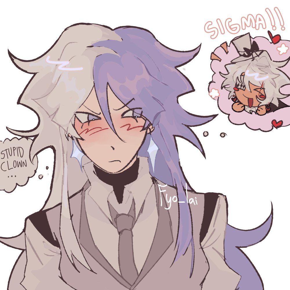 sigma crushing on nikolai
sorry for not posting quality stuff, im going through art block :[

#bsd #bsdtwt #文スト #siglai #sigma #nikolaigogol