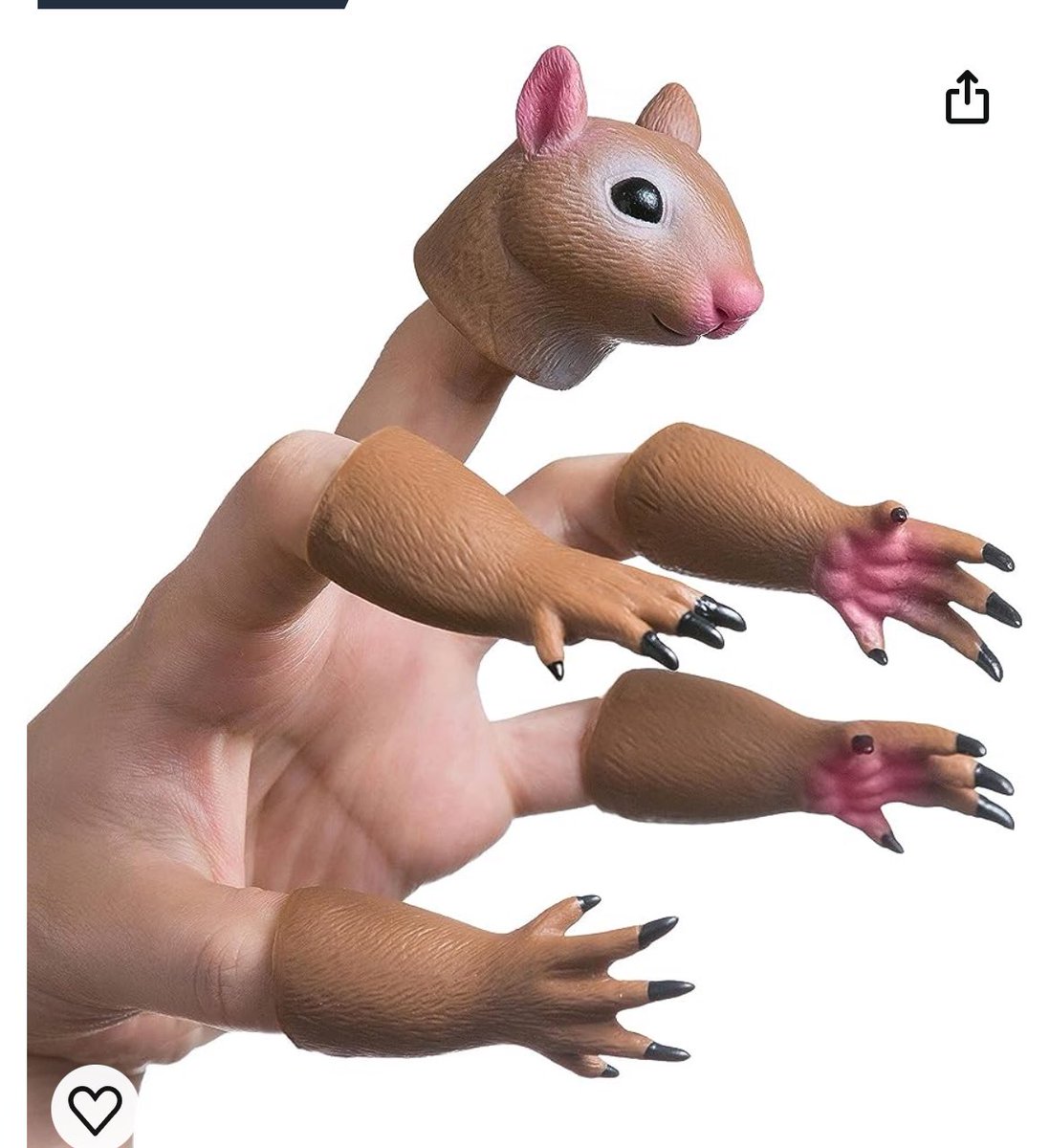 Tradinglynxx's tweet photo. Day 2/30 of trying to get better at copywriting every day 

Todays item…

Squirrel finger puppets 

Always worried about you’re dog chasing a squirrel or not having enough nuts? Well now with squirrel finger puppets you can train your dog and find nuts all with one purchase! https://t.co/ElaBX7lMGH