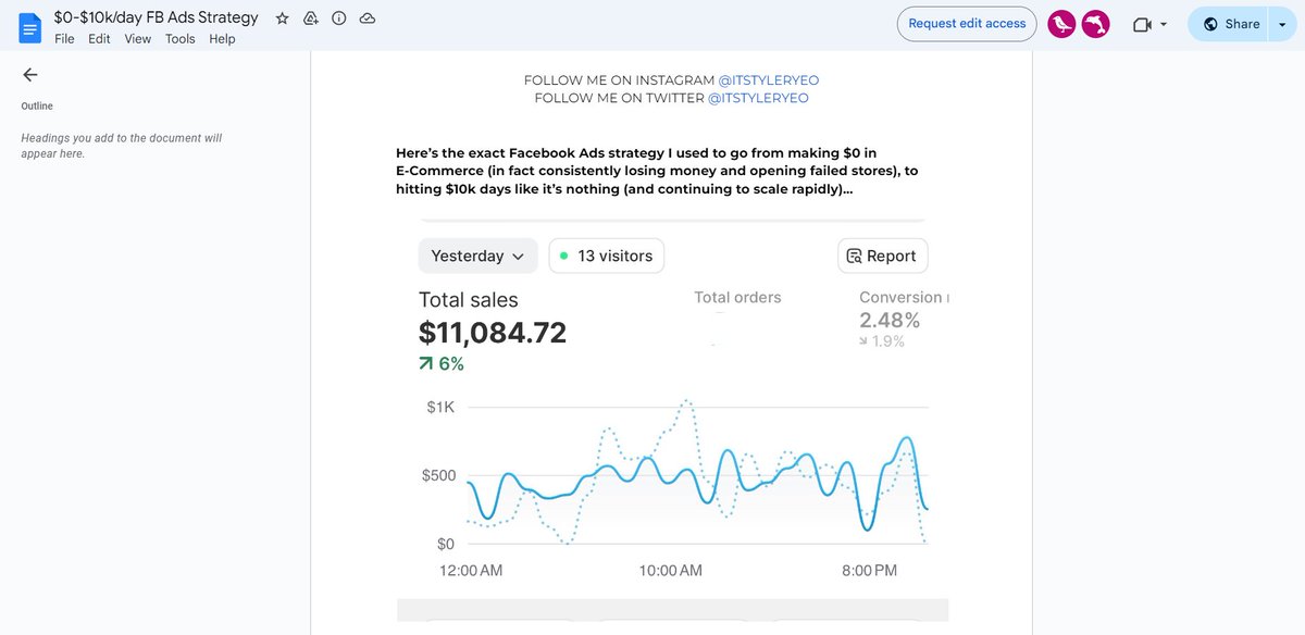 This should be BANNED...but f**k it.

I'm giving away my HUGE Facebook Ads strategy that made me over $0.5 Million with Ecom.

It's worth $10k/day in revenue.

Want exclusive access?

Comment "FB" + Retweet For Bonus (Must Be Following)