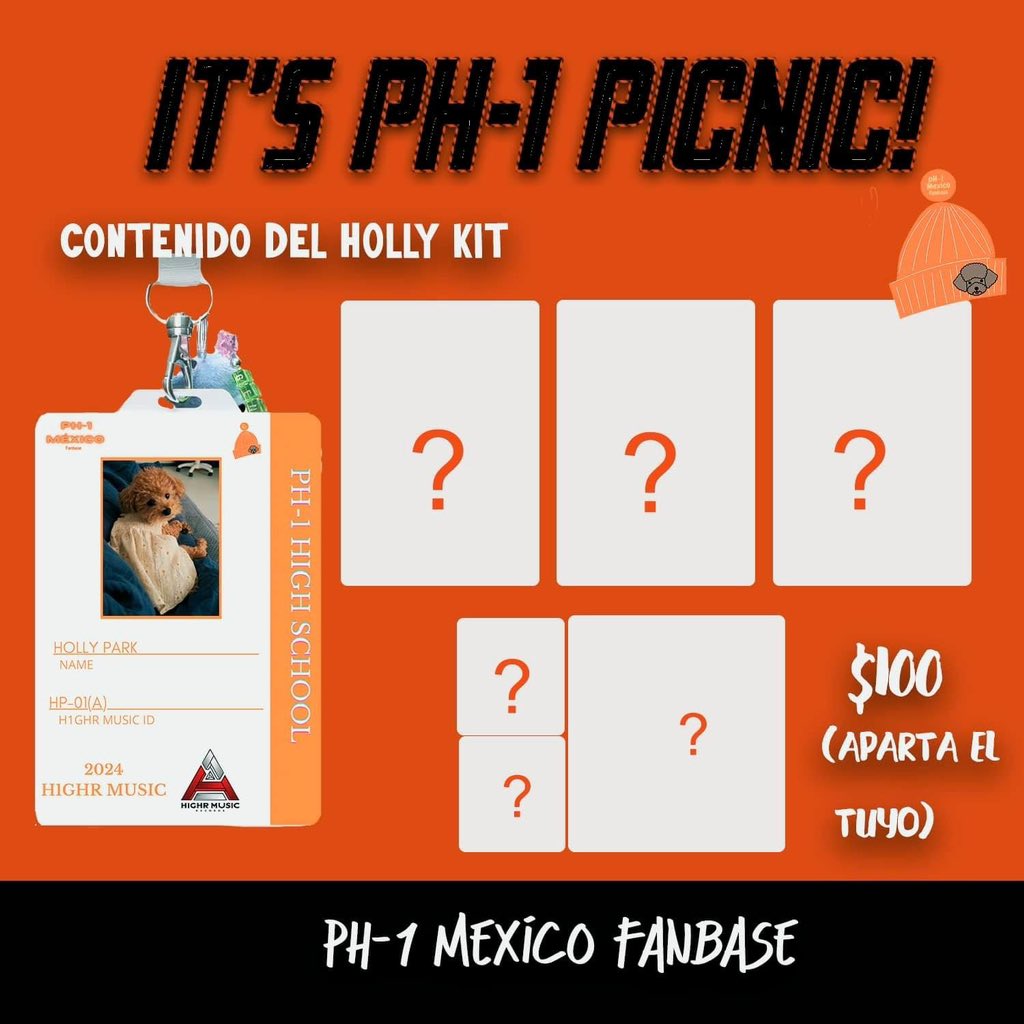 ph1mexicoff's tweet photo. Contaremos con dos Kits que hemos preparado especialmente para ustedes y que pueden adquirir: 
• pH-1 Kit $70
• Holly Kit $100 

¿Qué es lo que traerán los Kit? 
1 tarjeta ID, 3 PC random (1 Harry, 1 Holly y 1 de ambos) y 3 fotografías
El formulario de registro está en la bio https://t.co/zEqp0Kraib