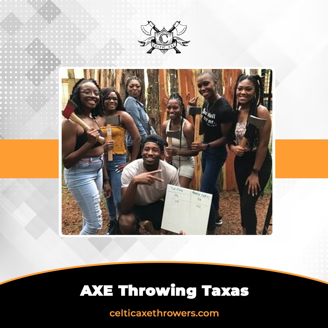 Discover the excitement of axe throwing in Texas with Celtic Axe Throwers! Perfect for parties, date nights, or just a fun day out, our Texas locations offer an unforgettable experience.

bit.ly/3n1G9oL 

#AxeThrowingTexas #FunInTexas #AxeThrowing #TexasAdventures