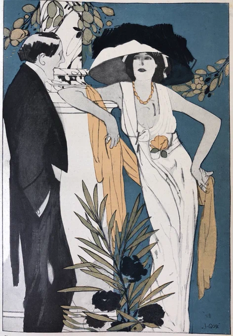 Xavier gose rovira ザビエルゴセ(1876-1915)スペインのカタロニア州の画家、イラストレーター。 