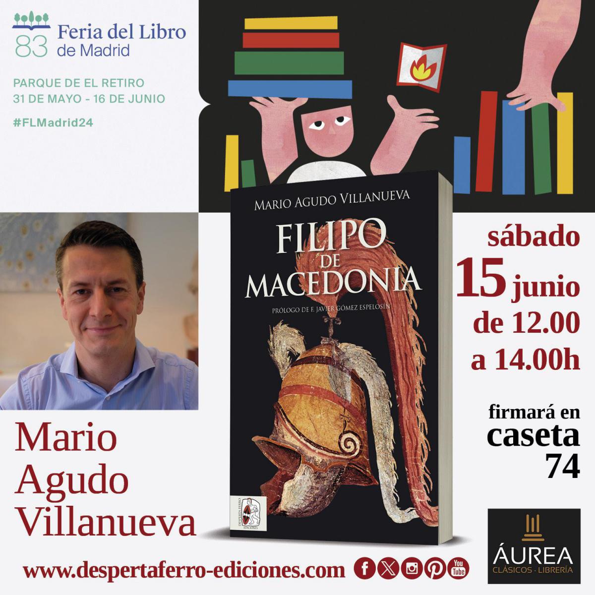 marioagudo's tweet photo. Este sábado, 15 de junio, volveré de nuevo a la feria. Esta vez a la caseta 74, de @aureaclasicos ¡Os espero! https://t.co/YvdIBSvWdC