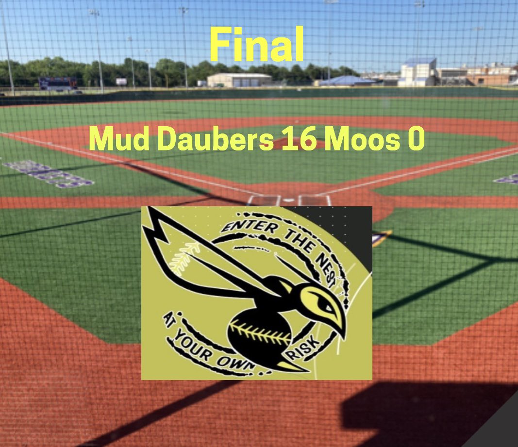 VCMudDaubers's tweet photo. Mud Daubers win! They are off tomorrow but will be back in action Friday at home against the Curve! https://t.co/RHeEu5PcdK