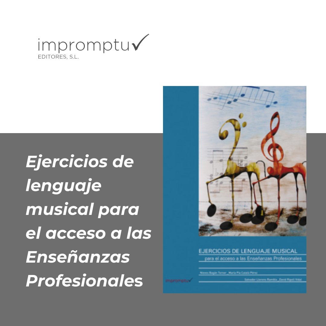 ImpromptuEditor's tweet image. 3 CONSEJOS PARA PREPARAR LA PRUEBA DE ACCESO
✅Prepara bien los intervalos, son las base para el resto de materias.
✅Prepara bien las armaduras de las tonalidades y sus relativas.
✅Prepara los compases simples y compuestos.
 impromptueditores.com/métodos/21-eje…