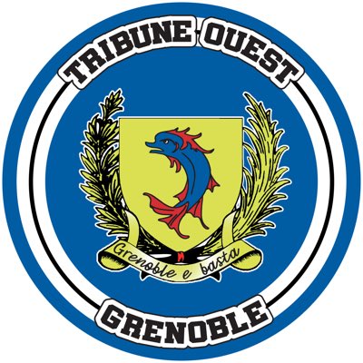 La Tribune Ouest Grenoble a désormais… son nouveau blason ! 🔵⚪️