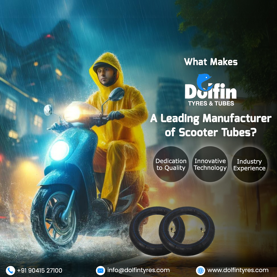 dolfintyres's tweet photo. Wondering why Dolfin Rubbers leads in scooter tube manufacturing? Our quality, innovative technology, and industry experience ensure top performance and reliability.
For more details, visit- https://t.co/ID6CZmBfmE
#DolfinTyres #ScooterTubes #QualityMatters #DolfinRubbers https://t.co/IULjPoF5d7