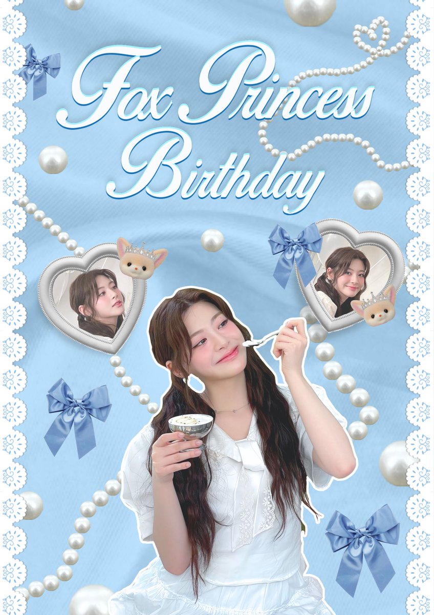 ⠀⠀⠀
⊹ ۫ ࣭ 🦊 ᢃ In the enchanting forest, a little 𝑐𝑢𝑡𝑒 𝑓𝑜𝑥𝑖𝑒 celebrates her 𝟤𝟣𝘴𝘵 𝘣𝘪𝘳𝘵𝘩𝘥𝘢𝘺 in shades of blue fit for a princess. With a tiara atop her head and a heart full of joy, she embodies the essence of youthful charm and playful innocence. ৵ ִ 🎀⺌