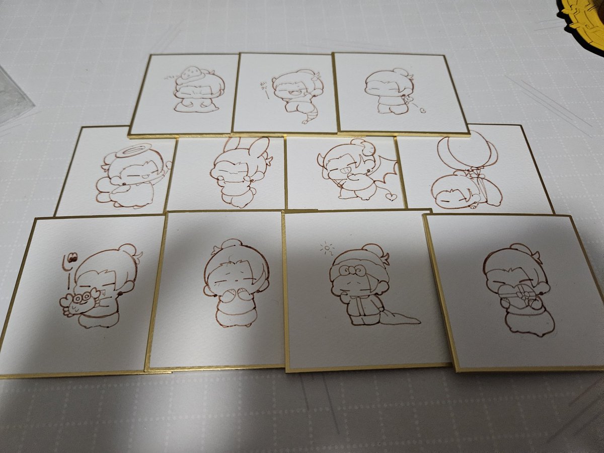 下書き終わり～ 
