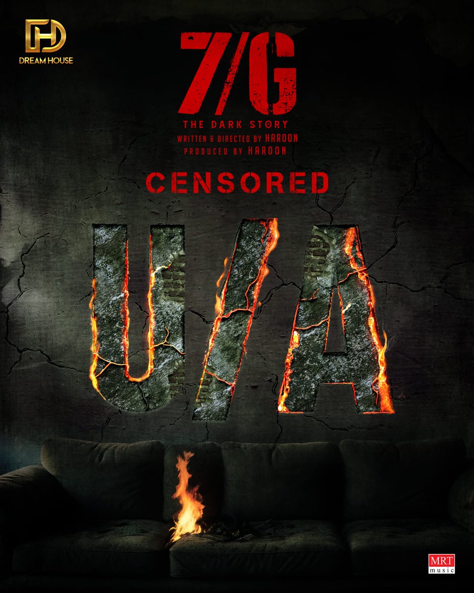 7/G censored with U/A 

Release date to be announced soon!

#7G #7Gmovie 

<a href="/Haroon_FC/">haroon.dh</a> <a href="/soniya_agg/">Sonia aggarwal</a> <a href="/smruthi_venkat/">smruthi venkat</a> <a href="/sidvipin/">Siddharth Vipin</a> <a href="/DirectorS_Shiva/">Subramaniam Shiva</a> #SnehaGupta <a href="/biju_v_donbosco/">Biju V Don Bosco</a> #KannanDop <a href="/Lyricist_Mohan/">mohanrajan Lyricist</a> <a href="/KskSelvakumaar/">KSK Selva Kumaar</a> <a href="/rajinkrishnan/">Rajinkrishnan</a> <a href="/teamaimpr/">Team AIM</a>