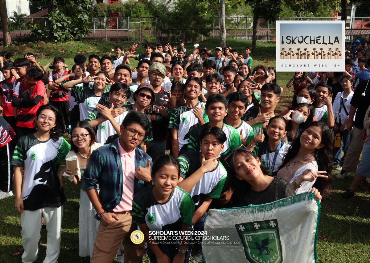 PSHS_SCS's tweet photo. Concluding SKWE 2024 with style!  

From stunning performances to all the chic outfits, it's all here. Relive the heat! ✨ 

#Iskochella 
#SKWE2024 https://t.co/Wejoq7oSgY