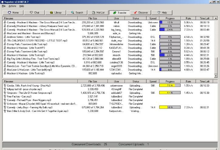 Good old days of the Napster era.. 🥹