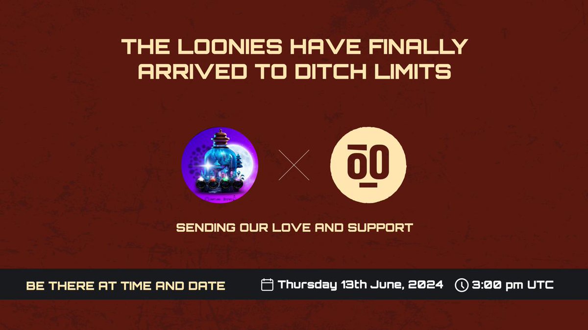 WolvesOfAptos's tweet photo. @Aptos vibes on! Punk, Ape, Lads, and now Loonies!

The official NFT collection by @wapal_official, @theloonies_nft, is minting TODAY, June 13th. Wolves of Aptos are sending love and support for the mint!

DITCHING LIMITS TOGETHER ⚡️ https://t.co/0MWVCjV7bG