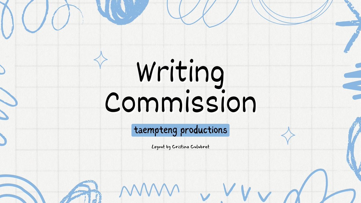 taempteng's tweet photo. Writing Comms ‼️OPEN‼️

RTs are appreciated. 3 slots open for now. Max 1 month work time; will inform if extension is needed

DM if interested. Disc is taempteng https://t.co/wiVUR7cOZ1