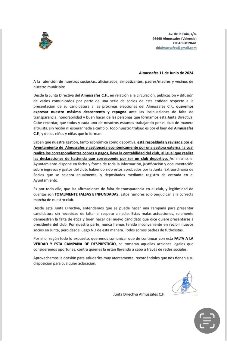 Almussafes C.F tweet media
