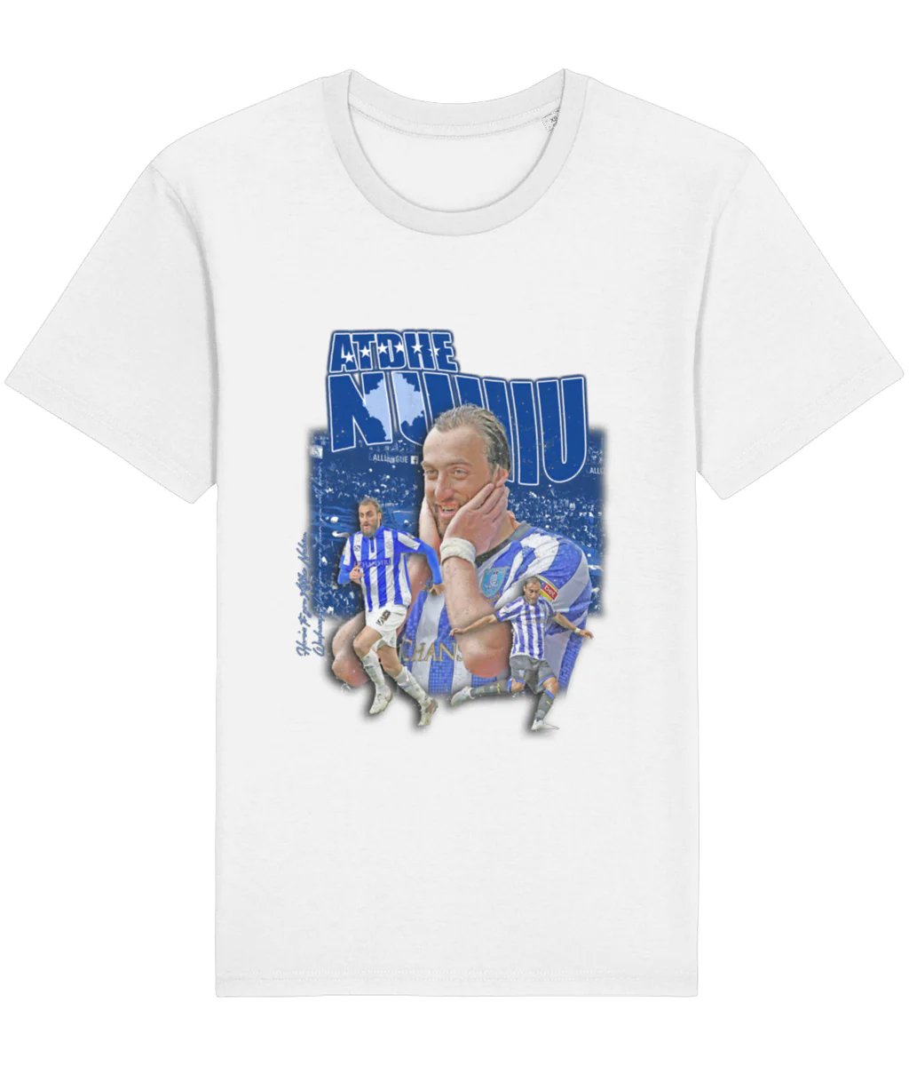 OwlsExtra's tweet photo. 🤩 G I V E A W A Y 🤩

🎶 Here's to you Atdhe Nuhiu...

We've got a BRAND NEW design on the merch store and we've got ONE tee to giveaway. 

1️⃣ Follow @WTIDPOD. 
2️⃣ Like and retweet. 

🎟️ Use code FREEDELIVERY at checkout. 

🔗 https://t.co/NqGzdBabAd

#SWFC • #WAWAW