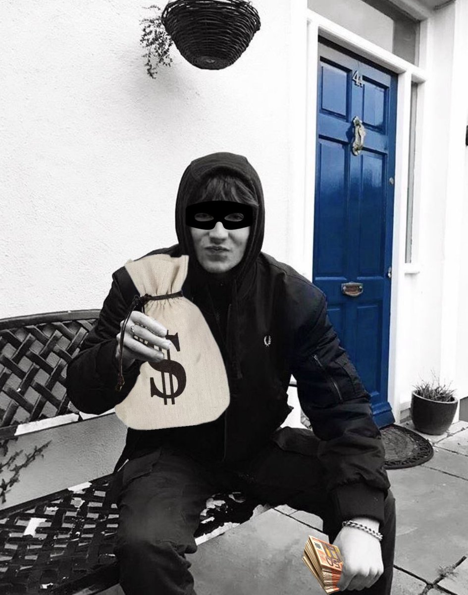 wallhaler's tweet image. rob the robber saga