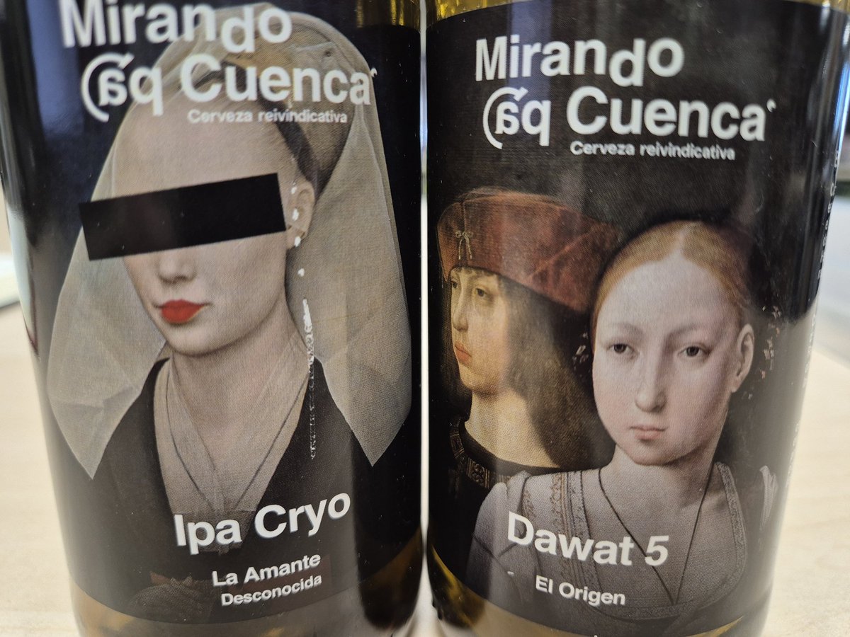 QuimRockOficial's tweet photo. Empezar el jueves mirando pa' Cuenca. Gracias @carlosvl93!! #BeerDisaster #BeerLabels https://t.co/W6BI2vtghU