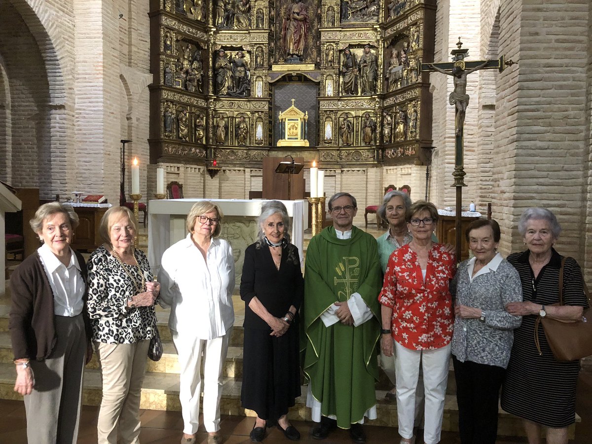 Durante este tiempo va concluyendo el curso en nuestra parroquia. Ayer el grupo de <a href="/AcgToledo/">Acción Católica General de Toledo</a> tenía la misa de acción de gracias por el curso pastoral.