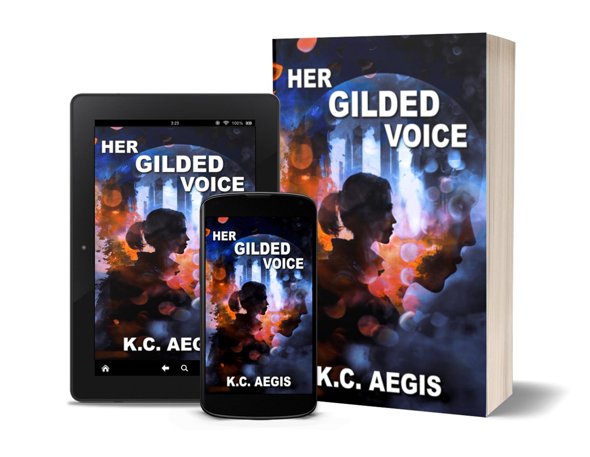 It's almost here!
Her Gilded Voice is available for pre-order!
The e-book is available June 14th, and the paperback drops July 15th. 

amazon.co.uk/Her-Gilded-Voi…

#summerreads #summerreading #scifi #ElsewhenPress #HerGildedVoice #scifi #scifinovel