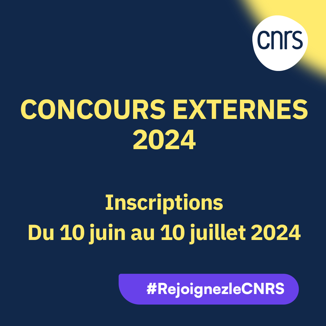 #RejoignezleCNRS L'institut de biologie moléculaire et cellulaire recrute 1 Zootechnicien-ne à #Strasbourg <a href="/I2ctIbmc/">I2CT-IBMC</a> <a href="/ARN67IBMC/">ARN - IBMC - CNRS</a>
Fiche de poste ▶️ bit.ly/4ceZ8ju
Site national des concours ▶️ carrieres.cnrs.fr/concours-exter…