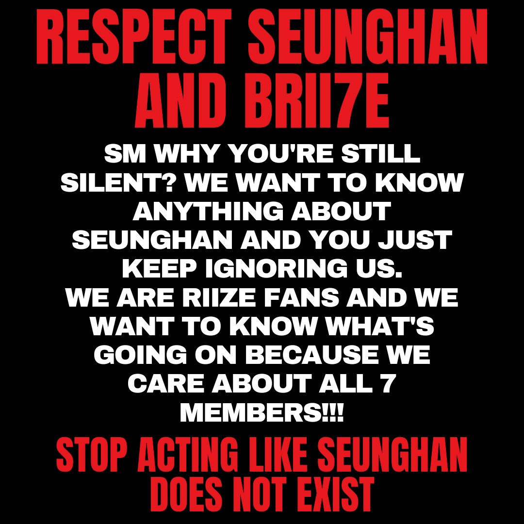 AeriesBubble's tweet photo. ITS GONNA BE 7 MONTHS ‼️
still demanding an official statement regarding seunghan's case‼️
#승한아_기다리고있어
waiting for hani
#StandWithRII7E
give us an update
#SMGiveUsAStatement
SM protect your artists
#BringBackSeunghan
RIIZE IS 7 #승한 #SEUNGHAN
@SMTOWNGLOBAL
#BoycottSM https://t.co/lyK573lMah