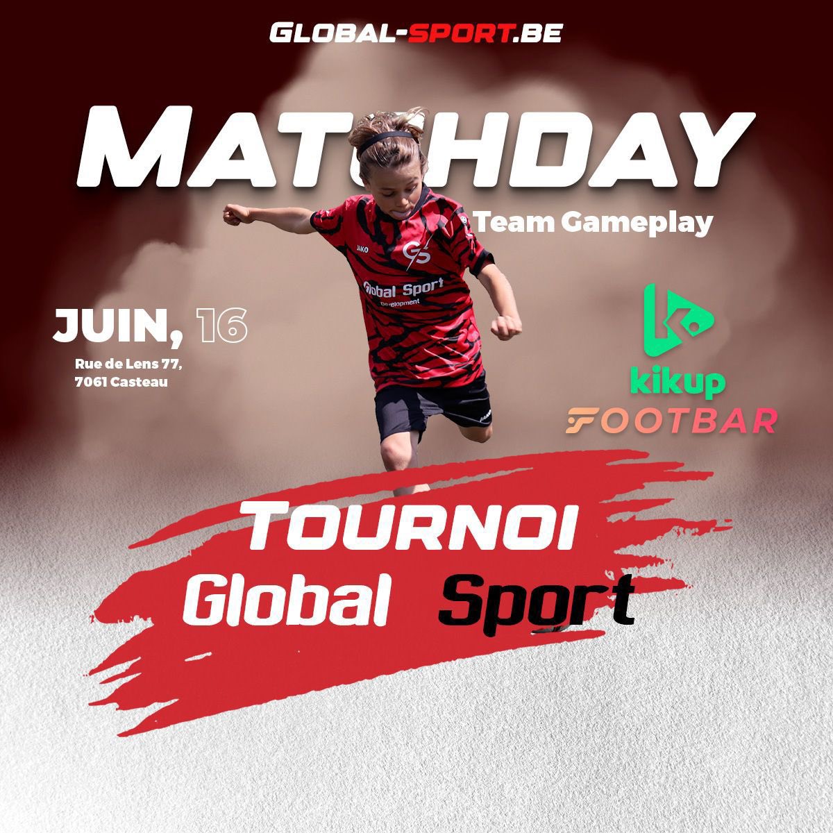 GlobalSportDev1's tweet photo. 🔜 Tournoi GSD ⚽️
#GlobalSportDevelopment https://t.co/UMDX2G7euZ