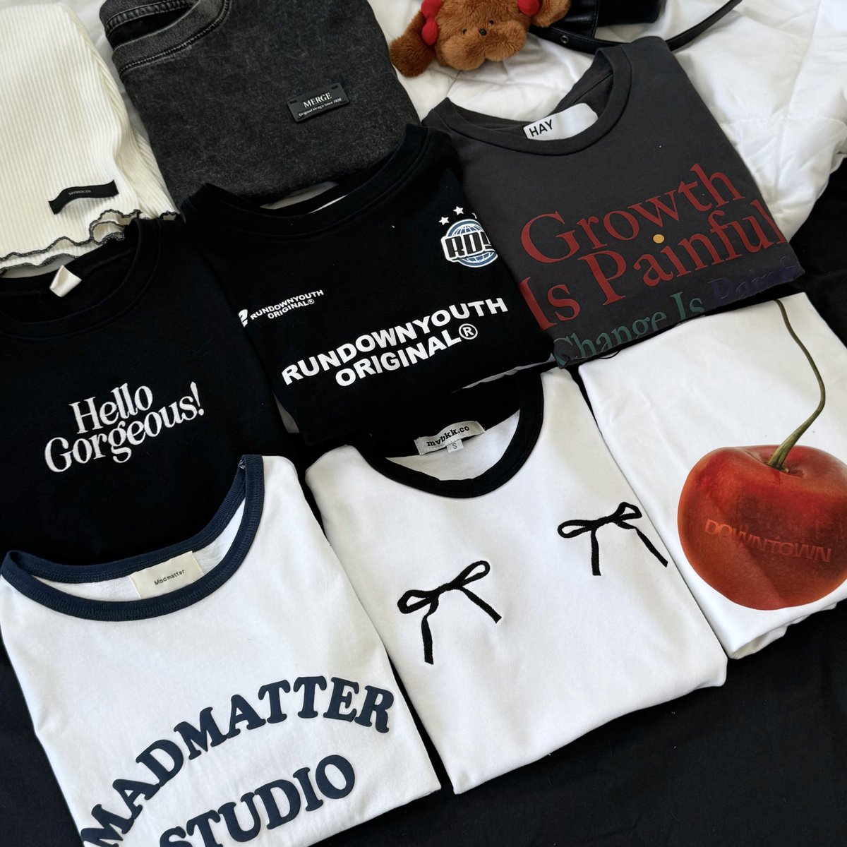 yoxrgravity's tweet photo. มาแปะเสื้อยืด babytee / oversized แบรนด์ไทยคัตติ้งดีๆ ผ้าหนานุ่ม ซักแล้วไม่ย้วย คนถามมาเยอะ 🙌🏻 คัดมาให้แล้วคับ ใส่สบายใส่ได้นาน 100% 🥣 https://t.co/XRlXcppjs6