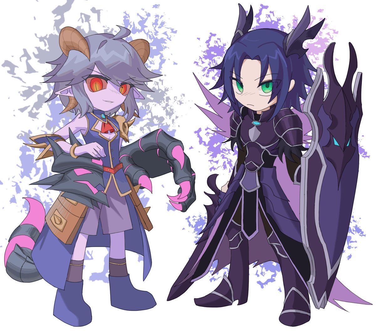 official sex change from Dungeon Link Lilith and Erina #坎公骑冠剑